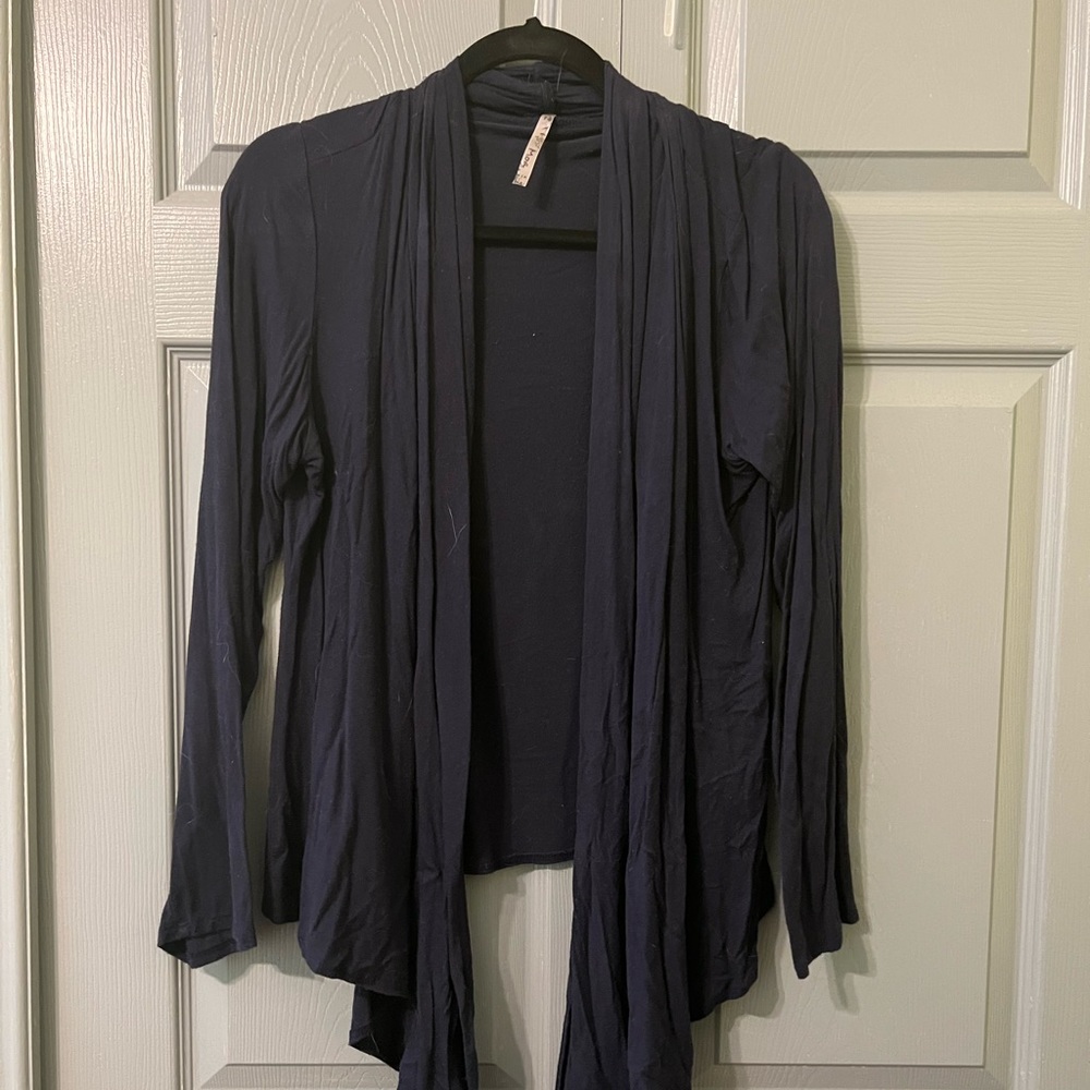 Moa | Navy Cardigan | size XXL